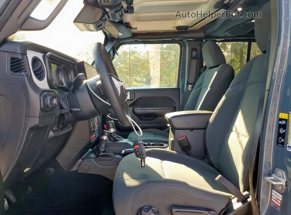 1C4PJXDG0RW264566 2024 JEEP WRANGLER Серый Вид салона спереди