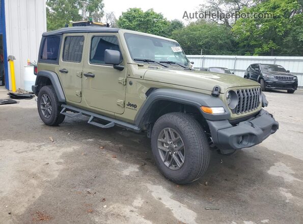 1C4PJXDG5SW563914 2025 JEEP WRANGLER Green Delantero derecho