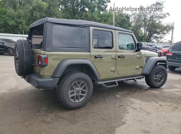 1C4PJXDG5SW563914 2025 JEEP WRANGLER Green Trasero derecho