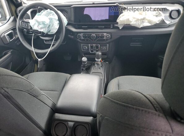 1C4PJXDG5SW563914 2025 JEEP WRANGLER Green Vista del salpicadero
