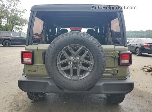 1C4PJXDG5SW563914 2025 JEEP WRANGLER Green Vista trasera