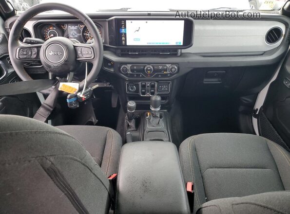 1C4PJXDN4SW513097 2025 JEEP WRANGLER White Вид панелі приладів