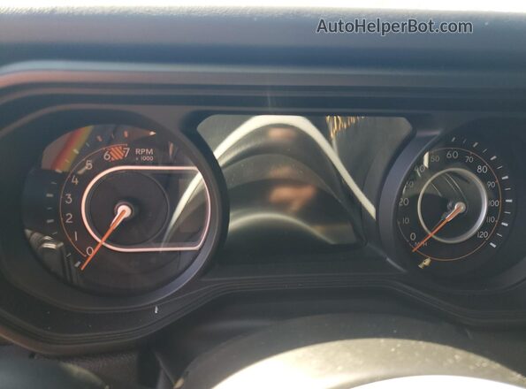1C4PJXEG9RW265228 2024 JEEP WRANGLER White Вид щитка приладів