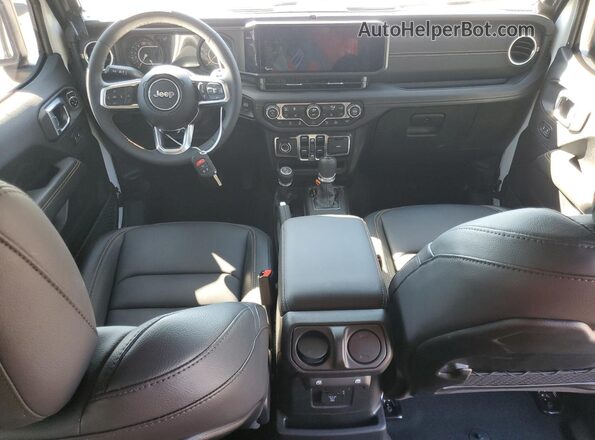 1C4PJXEG9RW265228 2024 JEEP WRANGLER White Вид панелі приладів