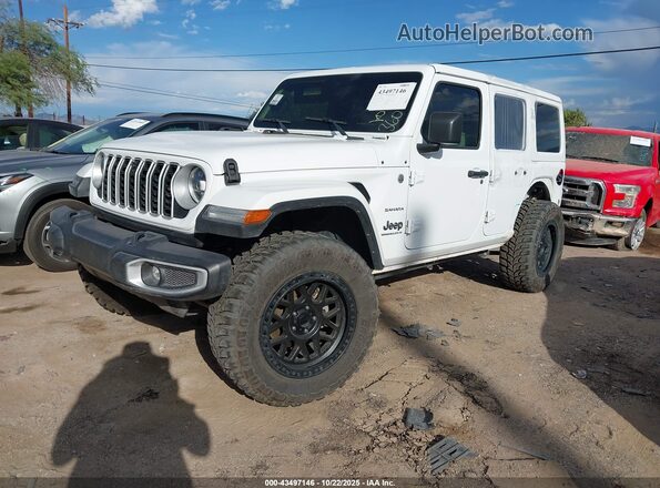1C4PJXEN3RW114464 2024 JEEP WRANGLER Белый Передняя левая четверть