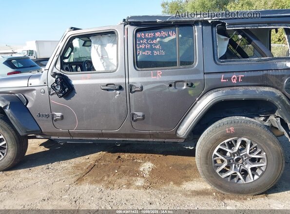 1C4PJXEN8SW528345 2025 JEEP WRANGLER Gray Панорамний вид салону 360°