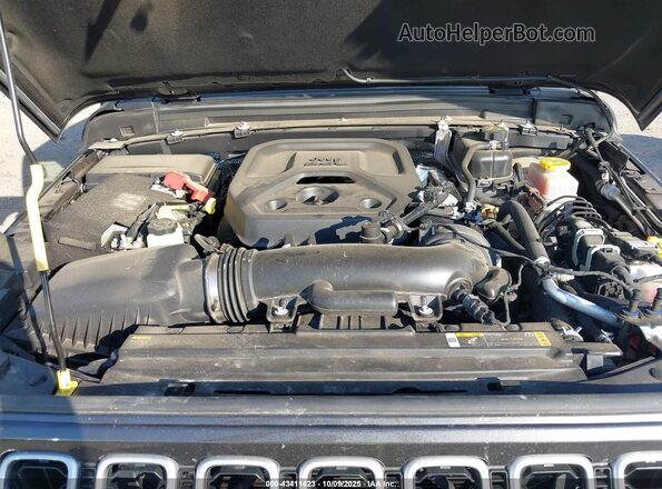 1C4PJXEN8SW528345 2025 JEEP WRANGLER Gray Вид ззаду