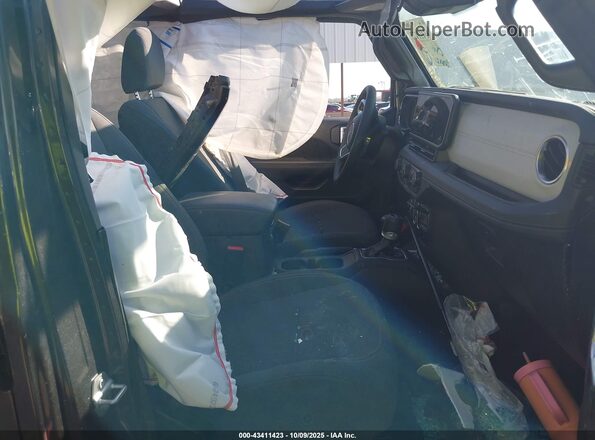 1C4PJXEN8SW528345 2025 JEEP WRANGLER Gray Вид салону спереду