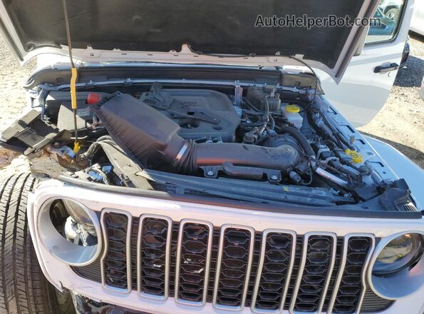 1C4PJXEN8SW606557 2025 JEEP WRANGLER White Vista del compartimento del motor