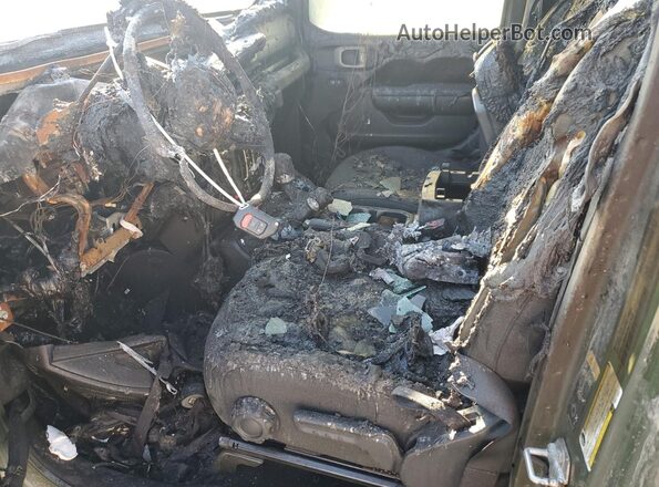 1C4PJXFG2RW110664 2024 JEEP WRANGLER Green Вид салону спереду