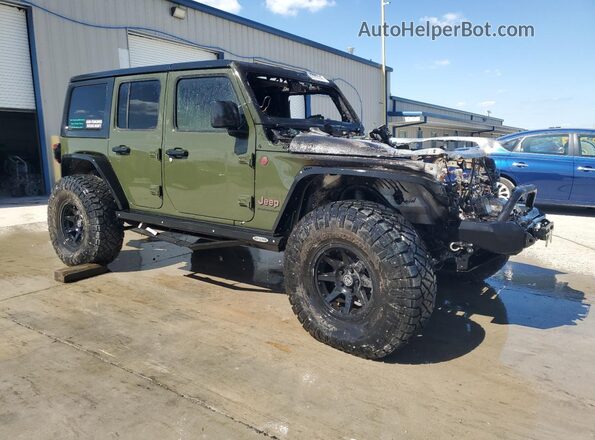 1C4PJXFG2RW110664 2024 JEEP WRANGLER Green Передня права чверть