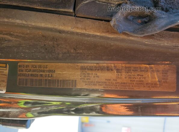 1C4PJXFG2RW110664 2024 JEEP WRANGLER Green Вид підкапотного простору
