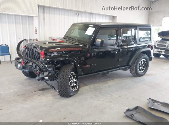 1C4PJXFG5RW309028 2024 JEEP WRANGLER Black Przód lewy
