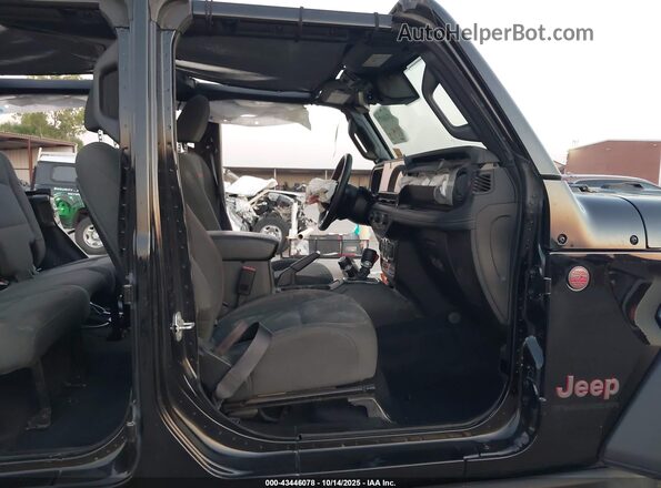 1C4PJXFNXRW128876 2024 JEEP WRANGLER Черный Вид салона спереди