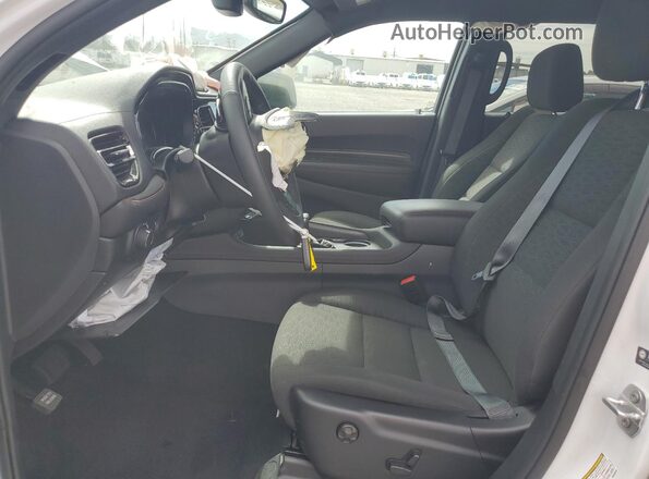 1C4RDHDGXSC545576 2025 DODGE DURANGO White წინა სალონის ხედი