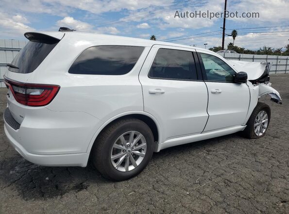 1C4RDHDGXSC545576 2025 DODGE DURANGO White უკანა მარჯვენა