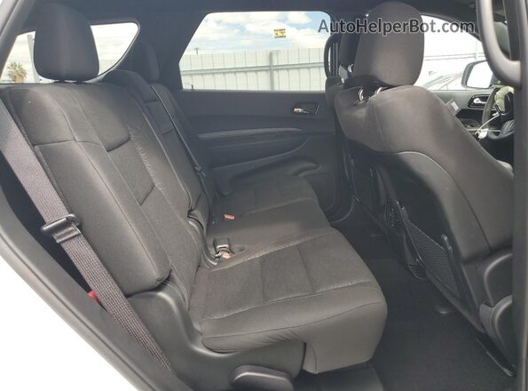 1C4RDHDGXSC545576 2025 DODGE DURANGO White უკანა სალონის ხედი