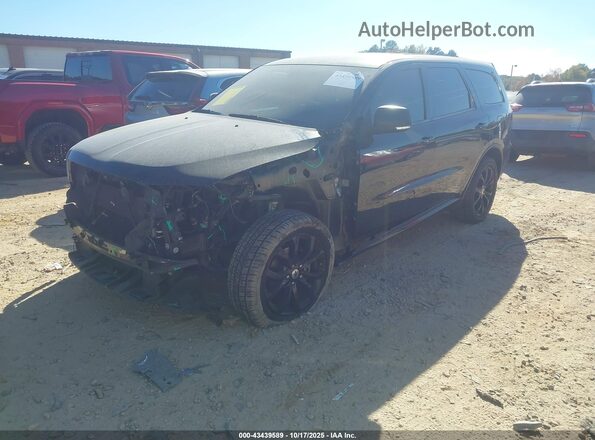 1C4RDJDG2LC124380 2020 DODGE DURANGO Black წინა მარცხენა ხედი სამი მეოთხედიდან