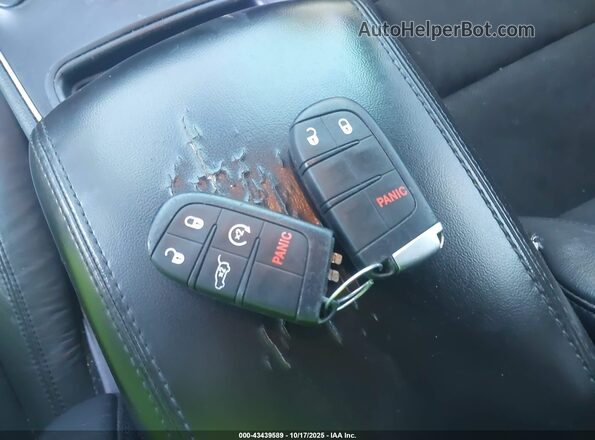 1C4RDJDG2LC124380 2020 DODGE DURANGO Black წინა პანელის ხედი