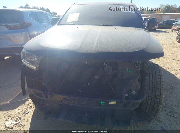 1C4RDJDG2LC124380 2020 DODGE DURANGO Black ხელსაწყოთა პანელის ხედი