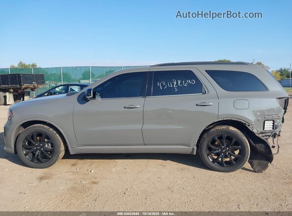 1C4RDJDG2LC433458 2020 DODGE DURANGO Gray 