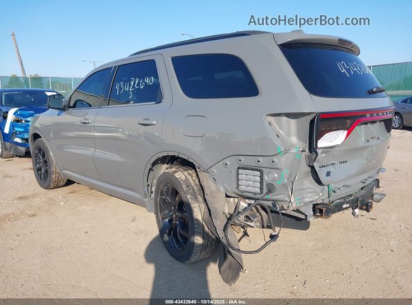 1C4RDJDG2LC433458 2020 DODGE DURANGO Gray Trasero izquierdo