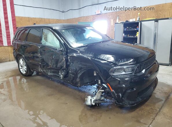 1C4RDJDG2SC553615 2025 DODGE DURANGO Черный Передняя правая четверть