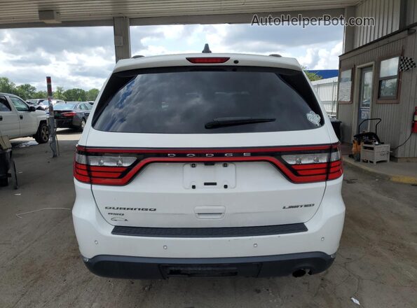1C4RDJDG5GC360267 2016 DODGE DURANGO Белый Вид сзади