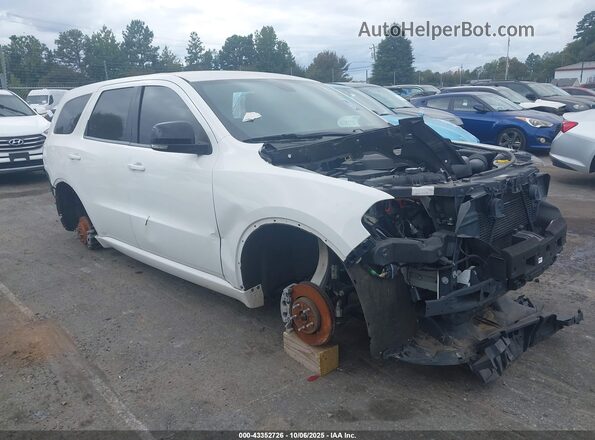 1C4RDJDG8LC229912 2020 DODGE DURANGO Белый Вид щитка приборов