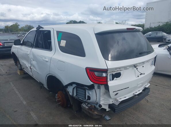 1C4RDJDG8LC229912 2020 DODGE DURANGO Белый Вид задней части салона