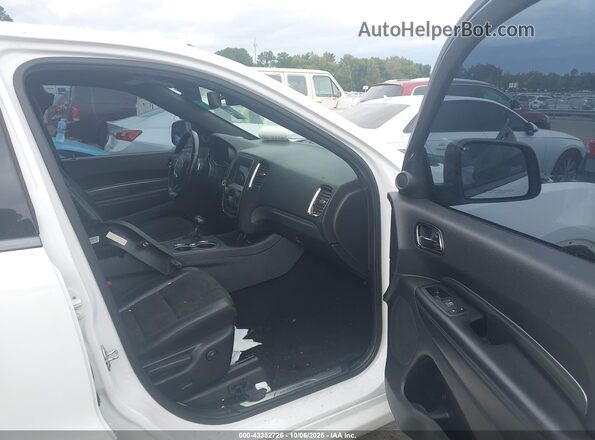 1C4RDJDG8LC229912 2020 DODGE DURANGO Белый Вид салона спереди