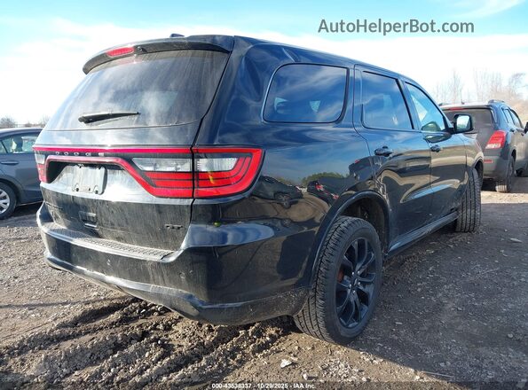 1C4RDJDGXKC705477 2019 DODGE DURANGO Black უკანა მარჯვენა