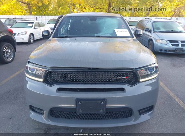 1C4RDJDGXLC124434 2020 DODGE DURANGO Gray Սարքավորումների վահանակի տեսք