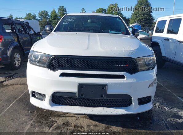 1C4RDJDGXLC230253 2020 DODGE DURANGO White Vista del cuadro de instrumentos