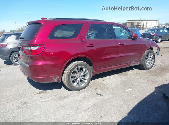1C4RDJDGXLC412230 2020 DODGE DURANGO Red Հետևի աջ