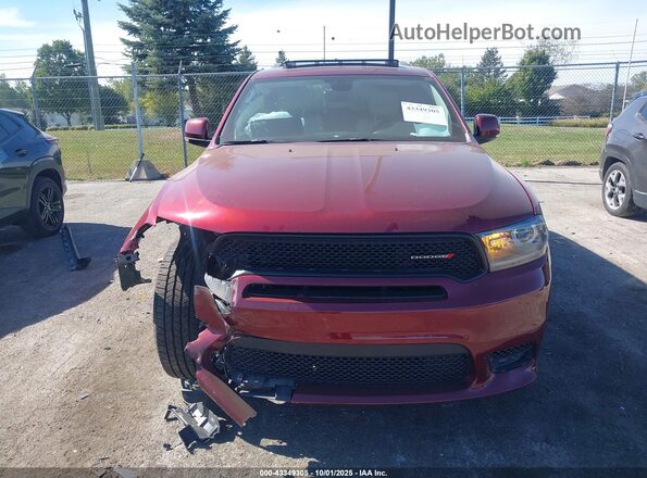 1C4RDJDGXLC412230 2020 DODGE DURANGO Red Սարքավորումների վահանակի տեսք