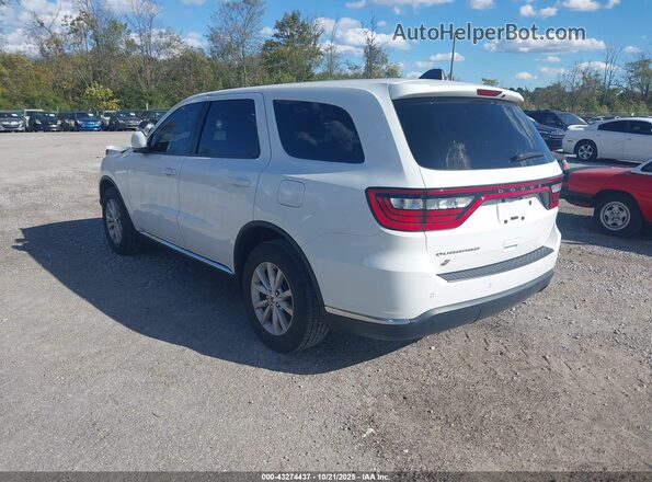 1C4RDJFG5LC318902 2020 DODGE DURANGO White Հետևի ձախ