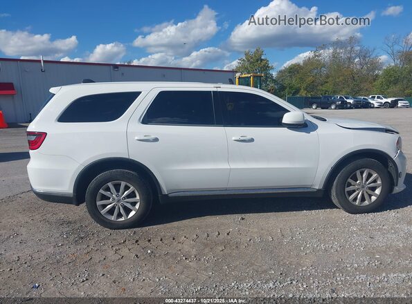 1C4RDJFG5LC318902 2020 DODGE DURANGO White Սալոնի հետևի տեսք