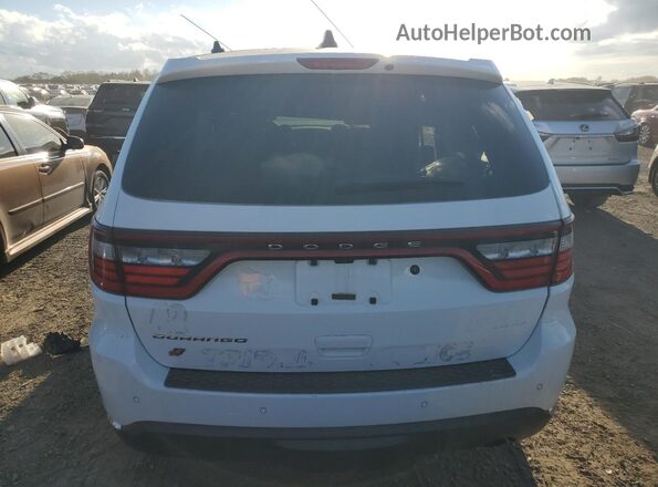 1C4RDJFG7LC261358 2020 DODGE DURANGO White Հետևի տեսք