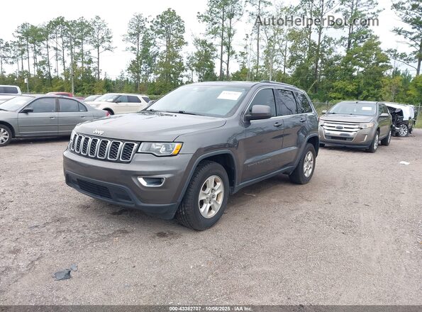1C4RJEAG2HC605807 2017 JEEP GRAND CHEROKEE Серый Передняя левая четверть