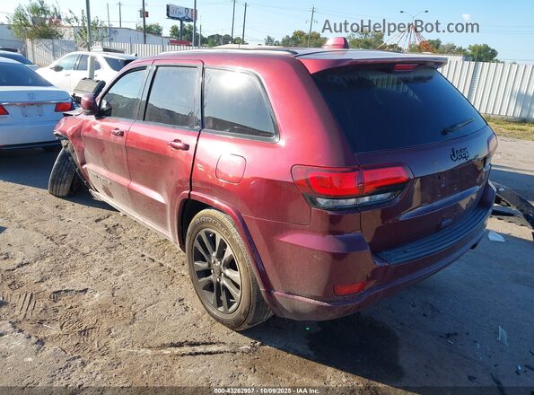 1C4RJEAG2KC839260 2019 JEEP GRAND CHEROKEE Красный Задняя левая четверть