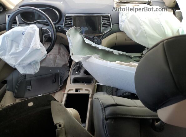 1C4RJEAG7LC201913 2020 JEEP GRAND White Dashboard view