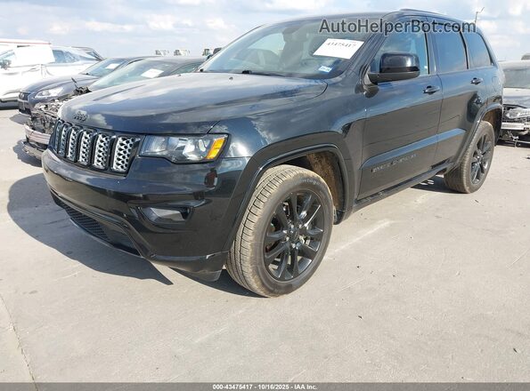 1C4RJEAG7LC329245 2020 JEEP GRAND CHEROKEE Black Vista tres cuartos delantera izquierda