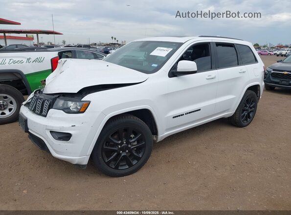1C4RJEAG8LC113775 2020 JEEP GRAND CHEROKEE White წინა მარცხენა ხედი სამი მეოთხედიდან