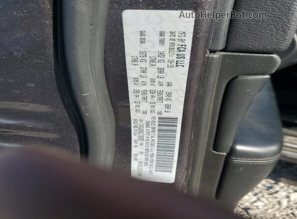 1C4RJEAGXLC182225 2020 JEEP GRAND Gray Widok naklejki z numerem VIN