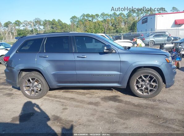 1C4RJEBG1LC203431 2020 JEEP GRAND CHEROKEE Gray უკანა სალონის ხედი