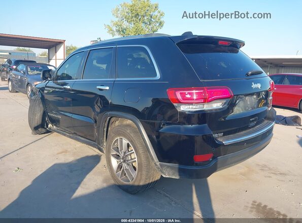 1C4RJEBG3LC428076 2020 JEEP GRAND CHEROKEE Black უკანა მარცხენა