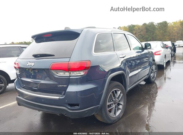1C4RJEBG6LC202646 2020 JEEP GRAND CHEROKEE Light Blue Задня права чверть