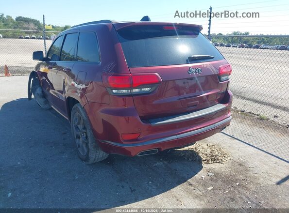 1C4RJEBG6LC246579 2020 JEEP GRAND CHEROKEE Burgundy Rear left