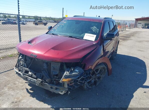 1C4RJEBG6LC246579 2020 JEEP GRAND CHEROKEE Burgundy Front left
